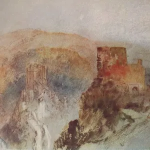 Burg Eltz and Trutz Eltz from the North, 1840. Artist: JMW Turner
