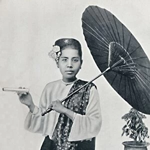 A Burmese lady, 1902