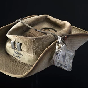 Bush hat worn by United States Air Force pilot, Vietnam War, 1960s. Creator: Unknown
