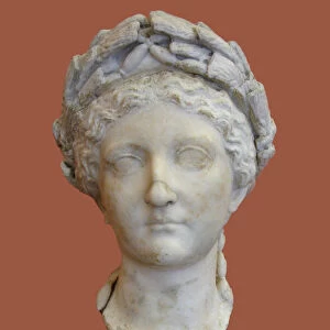 Bust of Livia Drusilla, 1st H. 1st cen. AD. Artist: Art of Ancient Rome, Classical sculpture