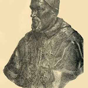 Bust of Pope Innocent X, c1690, (1881). Creator: Bernard Collier