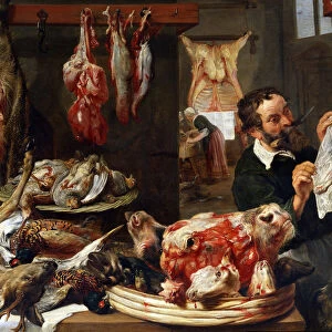 A Butcher Shop, 1630s. Artist: Frans Snyders