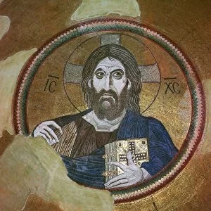 Byzantine mosaic of Christ Pantocrator