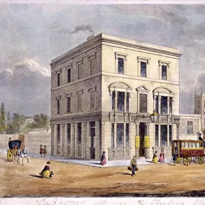 The Cadogan Arms Inn, Kings Road, Chelsea, London, c1840
