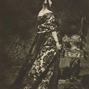 Camera Work: Portrait - The Gown and the Casket, 1909. Creator: David Octavius Hill (British