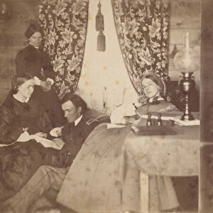 Camp Park Woods - Officers Quarters, March 1862; Civil War, 1861-1865