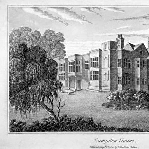Campden House, Kensington, London, 1820. Artist: J Scott