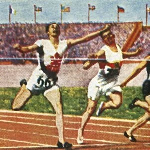 Canadian sprinter Percy Williams, 1928. Creator: Unknown
