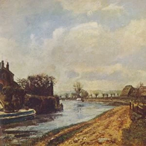 The Canal at Rickmansworth, 1908 (1935). Artist: John William Buxton Knight