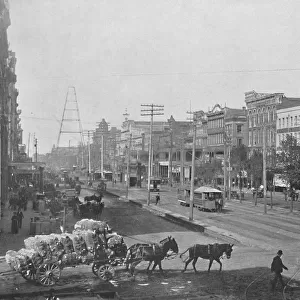 Canal Street, New Orleans, Lousiana, c1897. Creator: Unknown
