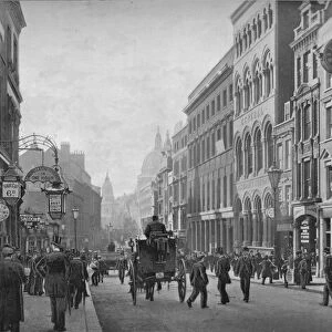 Cannon Street, looking west, City of London, c1910 (1911)
