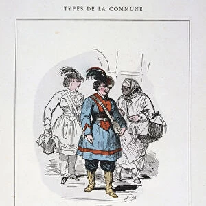 Cantinieres, Paris Commune, 1871