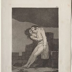 Caprichos: Love and Death. Creator: Francisco de Goya (Spanish, 1746-1828)