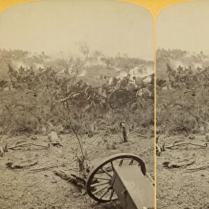 Capture of the Gun, Lady Breckinridge, 1889. Creator: Henry Hamilton Bennett
