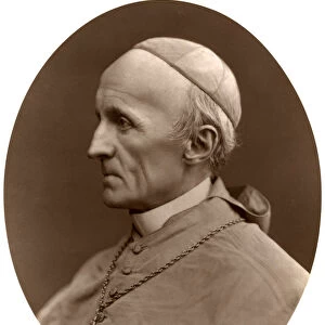 Cardinal Henry Edward Manning, Archbishop of Westminster, 1876. Artist: Lock & Whitfield