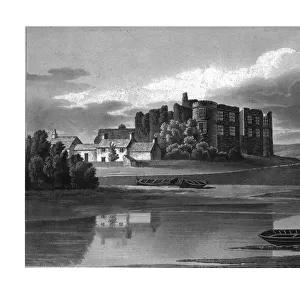 Carew Castle, Pembrokeshire, c1817. Creator: Unknown