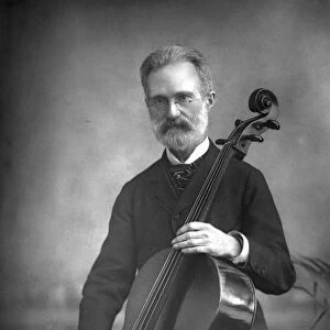Carlo Alfredo Piatti (1822-1901), Italian violoncellist, 1890. Artist: W&D Downey