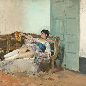 Carmen Bastian. Artist: Fortuny, Maria (1838-1874)