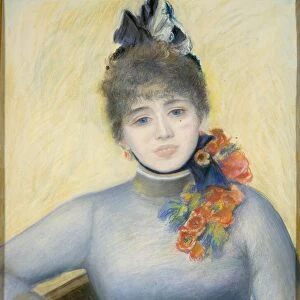 Caroline Remy ("Severine"), c. 1885. Creator: Pierre-Auguste Renoir