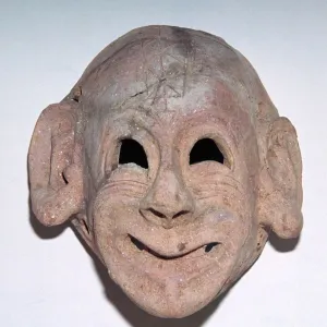 Carthaginian grinning mask, 6th century