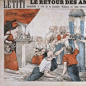Cartoon, Paris Commune, 1871