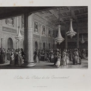 The Casino at the Kurhaus in Baden-Baden, 1840s