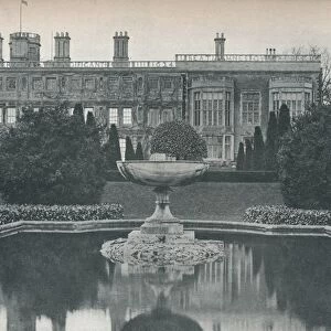 Castle Ashby, Northants: South Side, With Fountain, c1915