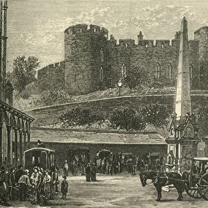 The Castle, from the Railway Station, 1898. Creator: Unknown