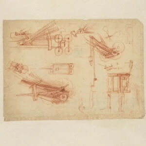 Catapults, c. 1490