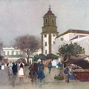The Cathedral Church, Algeciras, c1910. Artist: Alfred Edward East