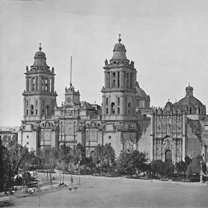 The Cathedral, City of Mexico, c1897. Creator: Unknown