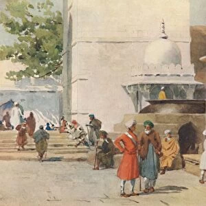 The Cauldron at the entrance to the Dargah, Ajmere, c1880 (1905). Artist: Alexander Henry Hallam Murray