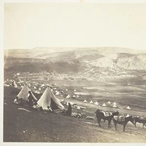 Cavalry Camp, Balaklava, 1855. Creator: Roger Fenton