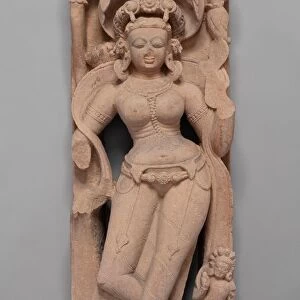 Celestial Beauty (Apsara), 8th century. Creator: Unknown