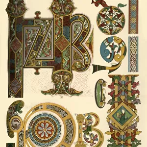 Celtic illuminated manuscripts, (1898). Creator: Unknown