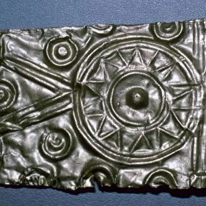 Detail of Celtic Iron Age goldwork, 6th century BC