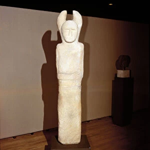 Celtic stone Janus-figure, Holzgerlin, Wurttemburg, Germany, 6th - 4th century BC