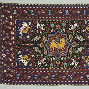 Ceremonial or summer floor cover, 1800s. Creator: Unknown