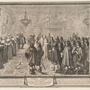 Ceremony of the Contract of Marriage between Wladyslaw IV, King of Poland