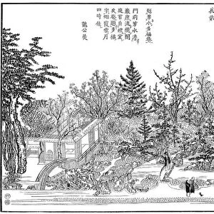Cha-na-yu, Garden in Kioto, 1886