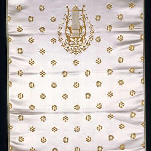 Chair Cover, France, 1800 / 25. Creator: Unknown