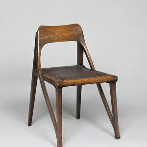 Side Chair, Germany, 1898 / 99. Creator: Richard Riemerschmid