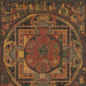 Chakrasamvara Mandala, ca. 1100. Creator: Unknown