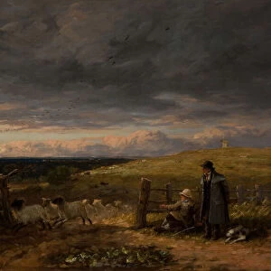 Changing Pasture, 1847. Creator: David Cox the elder