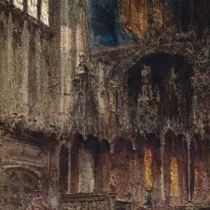 Chapel of Henry VII, Westminster Abbey, c1907. Artist: William Walcot