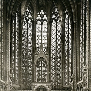 A chapel interior, Paris, France, 20th century