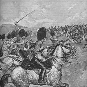 Charge of the Heavy Brigade at the Battle of Balaclava, 1854 (1906)