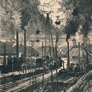 Charleroi, 1911, (1914). Artist: Joseph Pennell
