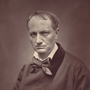 Charles Baudelaire, ca. 1863. Creator: Etienne Carjat
