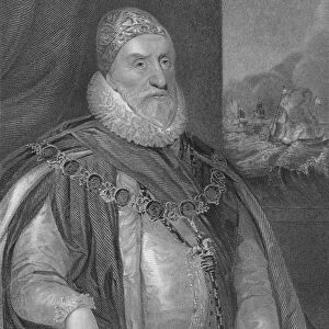 Charles Howard, First Earl of Nottingham, (early-mid 19th century). Creator: H Robinson